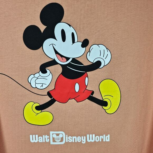 Disney Parks Mickey Mouse Salmon Tank Top NWT Women's Plus Size 1X - Picture 2 of 11